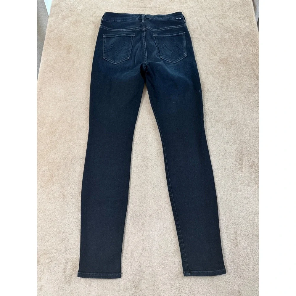 Agolde Nico High Rise Slim Fit Jeans Womens Size 28‎ Faded Black EUC